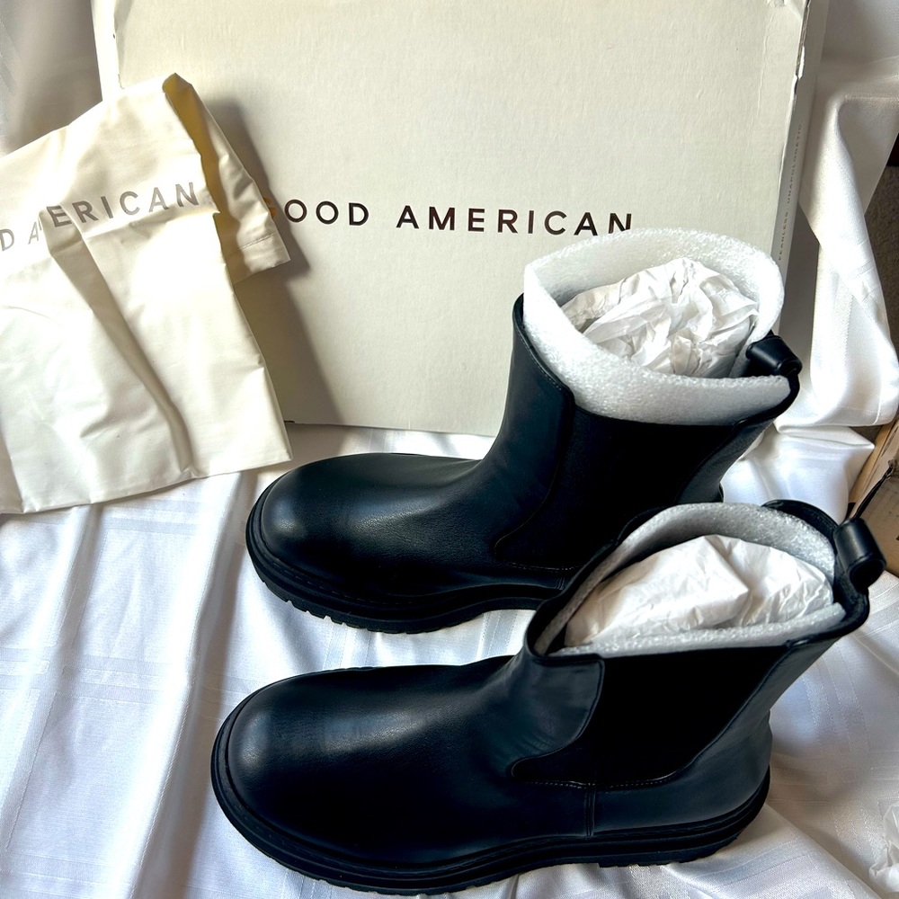 Good American Combat Boots SZ 11